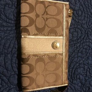 Coach wristlet